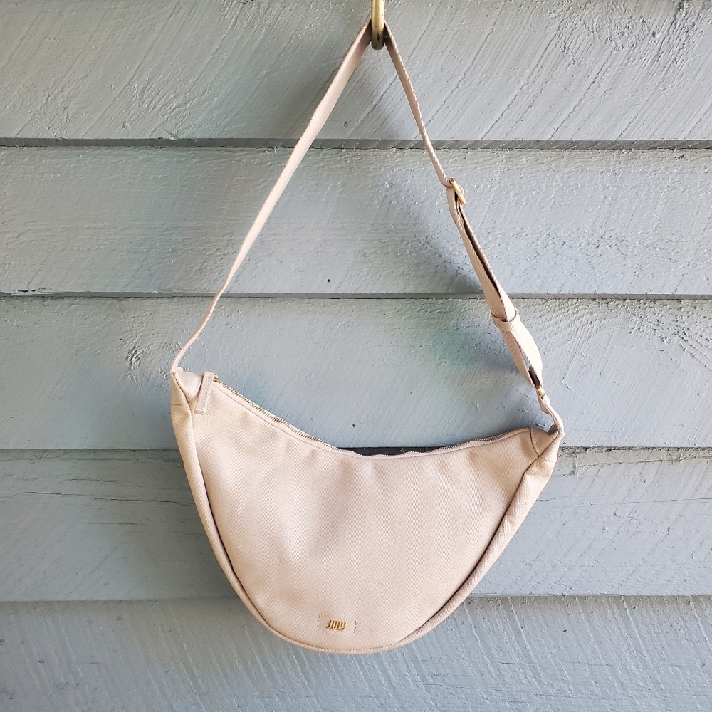 Women’s Cream Hobo Shoulder Bag